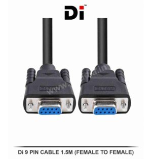 Di 9 PIN CABLE 1.5M (FEMALE TO FEMALE)