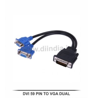 Di DVI 59 PIN TO VGA DUAL